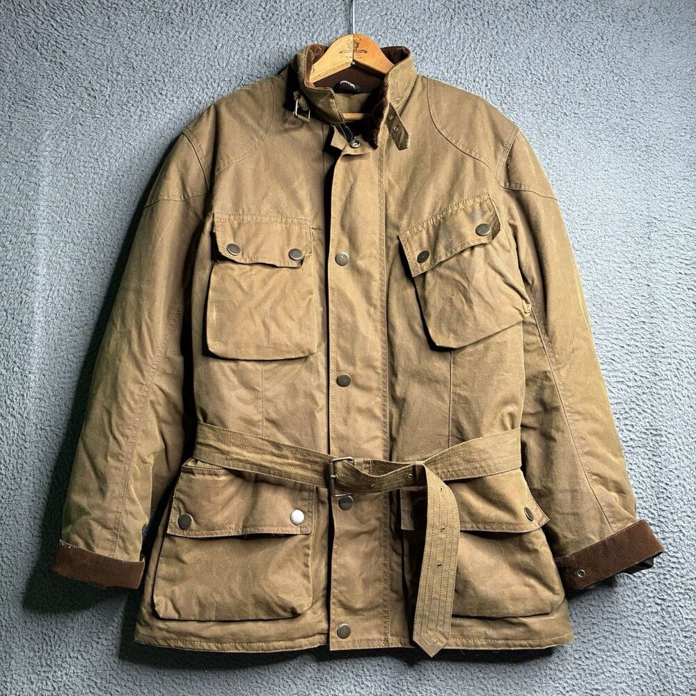 Vintage Richa Bonneville Motorcycles Waxed Jacket Men’s Medium Millerain Co - Picture 13 of 16